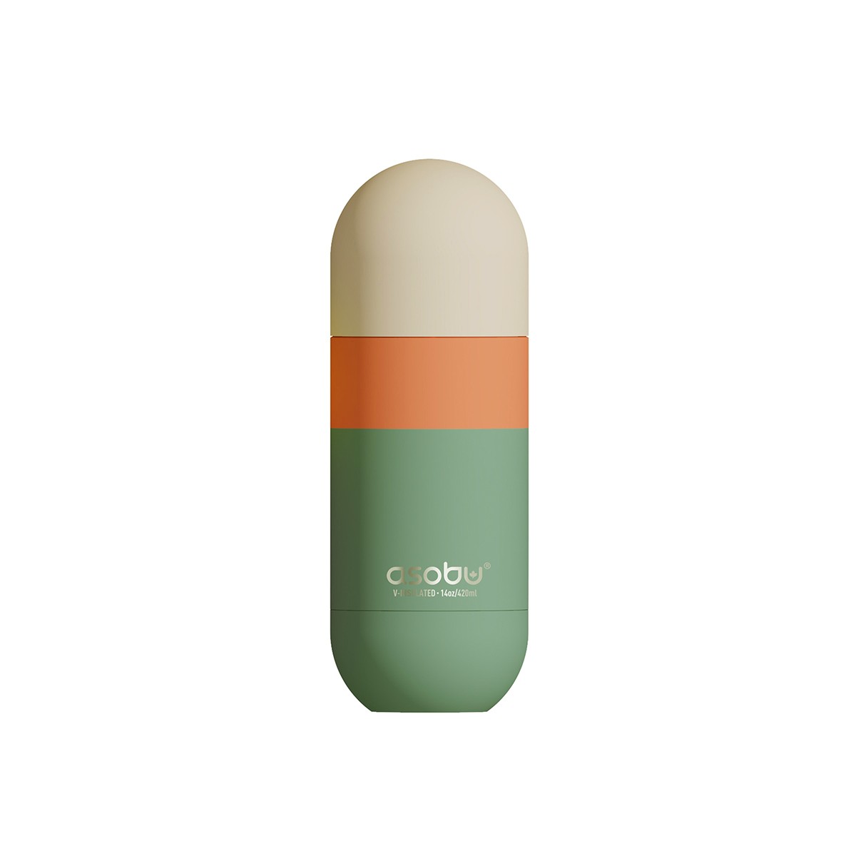 Asobu Orb Bottle 420ml Pastel Green
